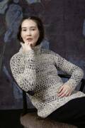 Knitting set Pullover  with knitting instructions in...