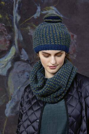 Strickset Loop Lang Yarns MALOU LIGHT mit Anleitung in garnwelt-Box