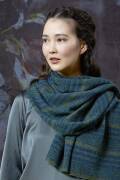 Strickset Schultertuch Lang Yarns LUSSO / LACE mit Anleitung in garnwelt-Box ca 70 x 120 cm