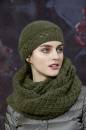 Knitting set Double loop snood MALOU LIGHT with knitting instructions in garnwelt box