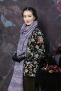 Knitting set Loop scarf  with knitting instructions in...