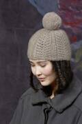 Knitting set Hat CASHMERE LIGHT with knitting...