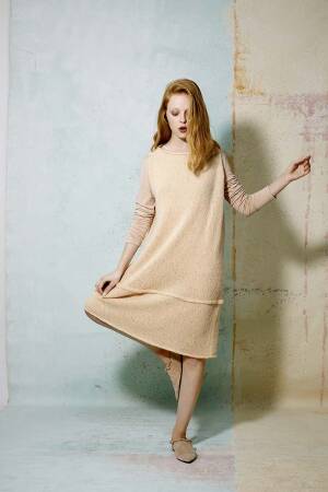 Strickset Kleid Lang Yarns ALPACA SUPERLIGHT mit Anleitung in garnwelt-Box