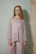 Strickset Pullover Lang Yarns LACE mit Anleitung in garnwelt-Box S-M