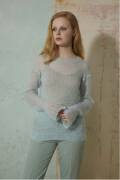 Strickset Pullover Lang Yarns LACE mit Anleitung in...