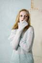 Knitting set Sweater LACE with knitting instructions in garnwelt box in size L