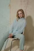 Strickset Pullover Lang Yarns LACE mit Anleitung in garnwelt-Box