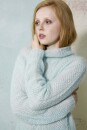Knitting set Sweater LACE with knitting instructions in garnwelt box in size XL