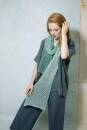 Knitting set Scarf  with knitting instructions in garnwelt box in size ca 30 x 180 cm