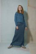 Knitting set Skirt  with knitting instructions in garnwelt box in size S