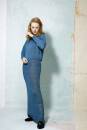 Knitting set Skirt  with knitting instructions in garnwelt box in size S