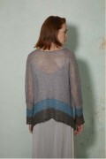 Knitting set Sweater  with knitting instructions in garnwelt box in size M
