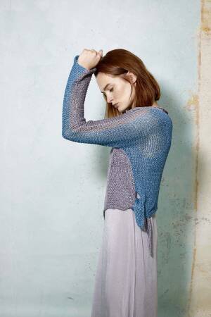 Knitting set Sweater  with knitting instructions in garnwelt box