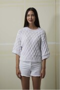 Knitting set Sweater  with knitting instructions in garnwelt box in size XL