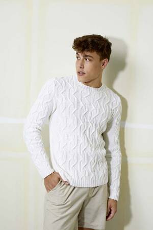 Strickset Herrenpullover Lang Yarns OSLO mit Anleitung in garnwelt-Box S