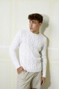 Strickset Herrenpullover Lang Yarns OSLO mit Anleitung in garnwelt-Box XL