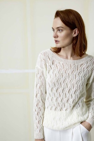 Strickset Pullover  mit Anleitung in garnwelt-Box in Größe M