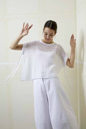 Knitting set Top BABY COTTON with knitting instructions in garnwelt box