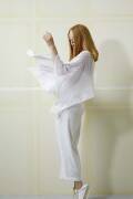 Strickset Poncho Lang Yarns MARLENE mit Anleitung in...