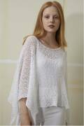 Strickset Poncho Lang Yarns MARLENE mit Anleitung in garnwelt-Box