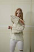 Strickset Pullover Lang Yarns MERINO  COMPACT mit Anleitung in garnwelt-Box S-M