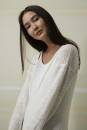 Strickset Longpullover Lang Yarns LINO mit Anleitung in garnwelt-Box S-M