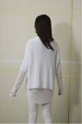 Knitting set Sweater  with knitting instructions in garnwelt box in size S-M
