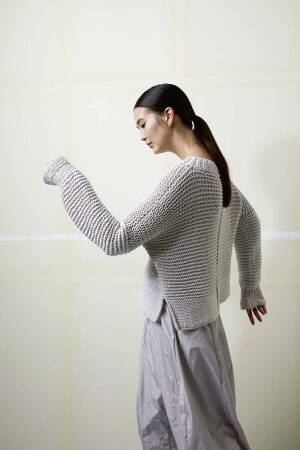 Strickset Pullover Lang Yarns AMIRA mit Anleitung in garnwelt-Box