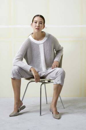 Strickset Pullover Lang Yarns AMIRA mit Anleitung in garnwelt-Box