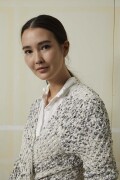 Knitting set Cardigan  with knitting instructions in garnwelt box in size L