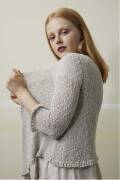 Knitting set Cardigan  with knitting instructions in garnwelt box in size S