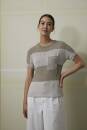 Knitting set Short-sleeved sweater  with knitting instructions in garnwelt box