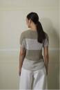 Knitting set Short-sleeved sweater  with knitting instructions in garnwelt box