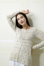 Knitting set Sweater  with knitting instructions in garnwelt box in size L