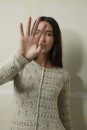 Knitting set Sweater  with knitting instructions in garnwelt box in size L