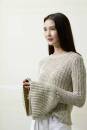 Knitting set Sweater  with knitting instructions in garnwelt box