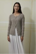 Strickset Jacke Lang Yarns MULBERRY SILK mit Anleitung in garnwelt-Box L