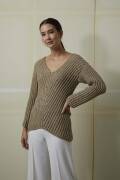 Strickset Pullover AMIRA mit Anleitung in garnwelt-Box in Größe S
