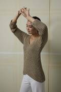 Strickset Pullover AMIRA mit Anleitung in garnwelt-Box in Größe S
