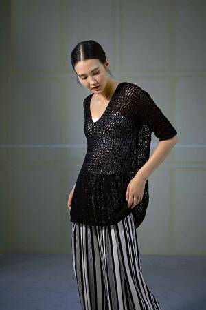 Knitting set Top  with knitting instructions in garnwelt box