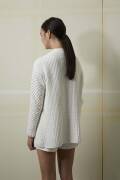 Knitting set Cardigan AMIRA with knitting instructions in garnwelt box