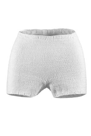 Knitting set Shorts  with knitting instructions in garnwelt box
