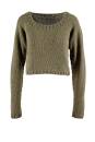 Knitting set Sweater  with knitting instructions in garnwelt box in size L