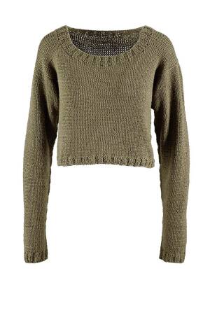 Knitting set Sweater  with knitting instructions in garnwelt box in size XL