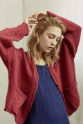 Strickset Cardigan  mit Anleitung in garnwelt-Box in Größe S-M