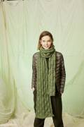 Knitting set Scarf  with knitting instructions in garnwelt box