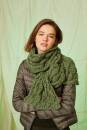 Knitting set Scarf  with knitting instructions in garnwelt box