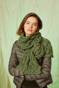 Strickset Schal  mit Anleitung in garnwelt-Box in Größe ca 36 x 210 cm