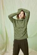 Strickset Pullover Lang Yarns ANGELINA mit Anleitung in...