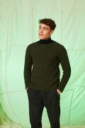 Strickset Herrenpullover Lang Yarns GORDON mit Anleitung in garnwelt-Box L